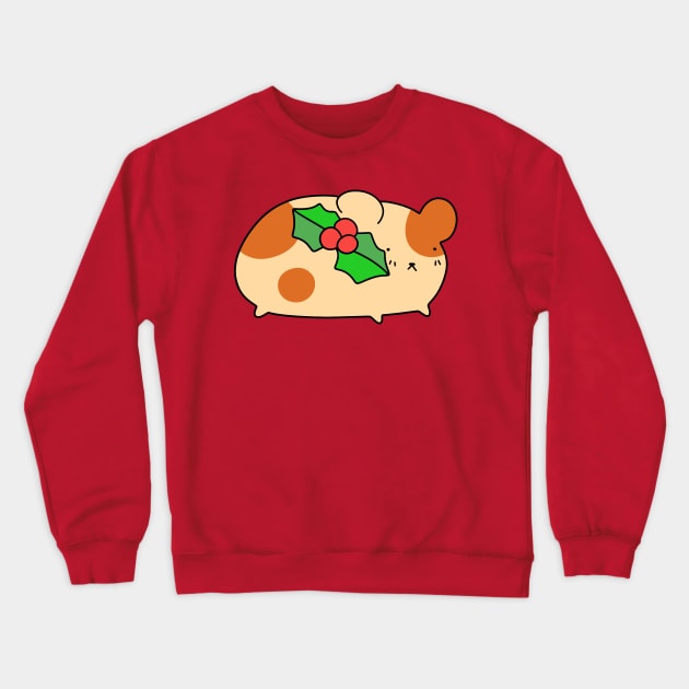 Holly Hamster Crewneck Sweatshirt by saradaboru